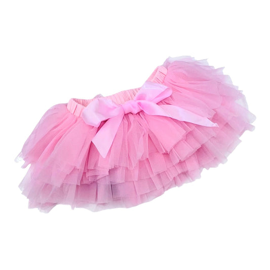 Gonna in Tulle Balze Con Coulotte Da Neonata