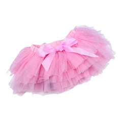 Gonna in Tulle Balze Con Coulotte Da Neonata