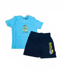 Guru Completo T-Shirt e Short 100% Cotone Da Neonato