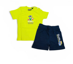 Guru Completo T-Shirt e Short 100% Cotone Da Neonato