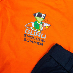 Guru Completo T-Shirt e Short 100% Cotone Da Neonato