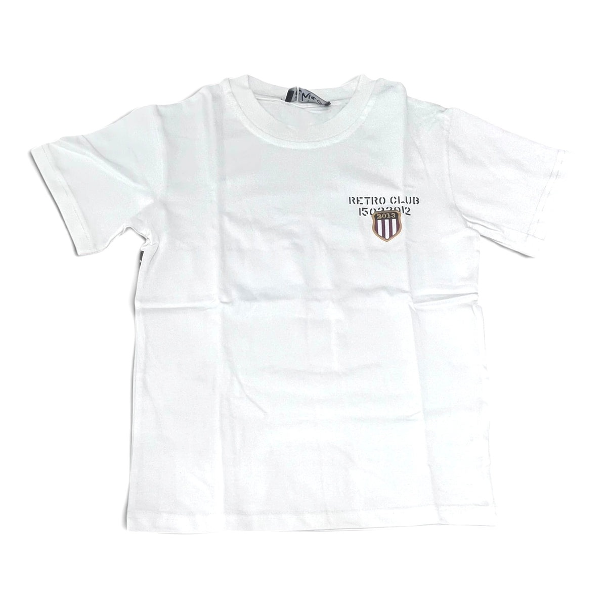 T-Shirt Premium Da Bambino Con Tessuto Retro Camouflage