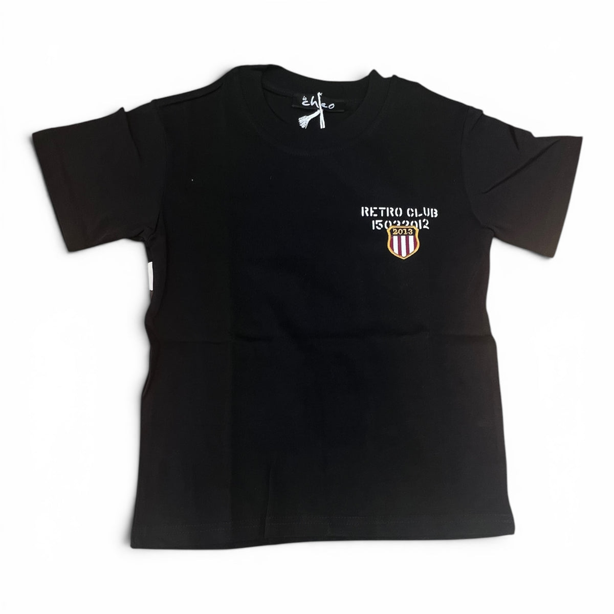 T-Shirt Premium Da Bambino Con Tessuto Retro Camouflage