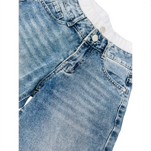 July Bermuda Jeans Boxe Da Bambina
