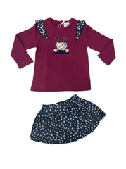 Ativo Maglia in Caldo Cotone Neonata