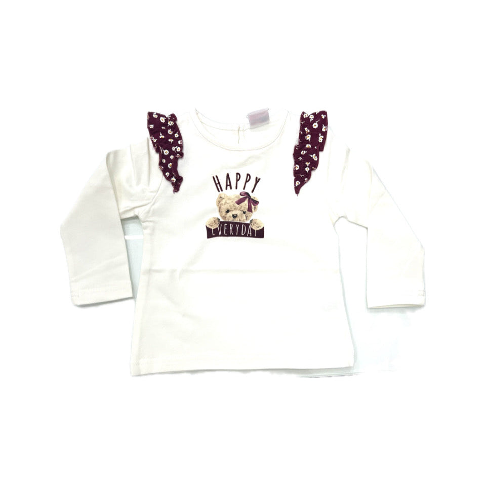 Ativo Maglia in Caldo Cotone Neonata
