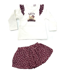 Ativo Maglia in Caldo Cotone Neonata