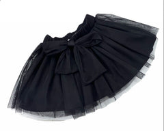 Melany Rose Completo Maglia Lana Fiocco e Gonna Tulle