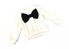 Melany Rose Completo Maglia Lana Fiocco e Gonna Tulle