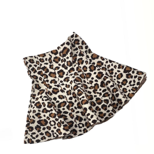 Gonna Animalier Lana Rasata Da Bambina