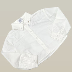 Ativo Camicia Crop Con Borchie Argento e Oro Sul Colletto e Retro