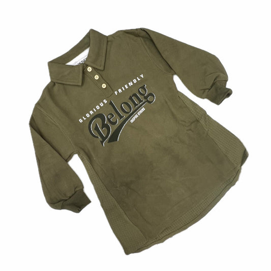 Abito Polo in Felpa da Bambina