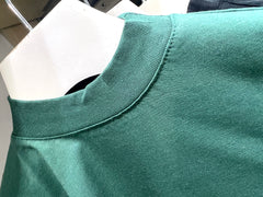 Just West T-Shirt Over Size 100% Cotone Mezzo Collo per Neonati