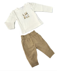 Ativo Maglia Cotone Caldo Da Neonata