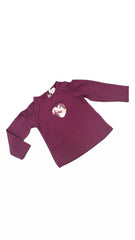 Ativo Maglia Cotone Caldo Con Arriccio Da Neonata