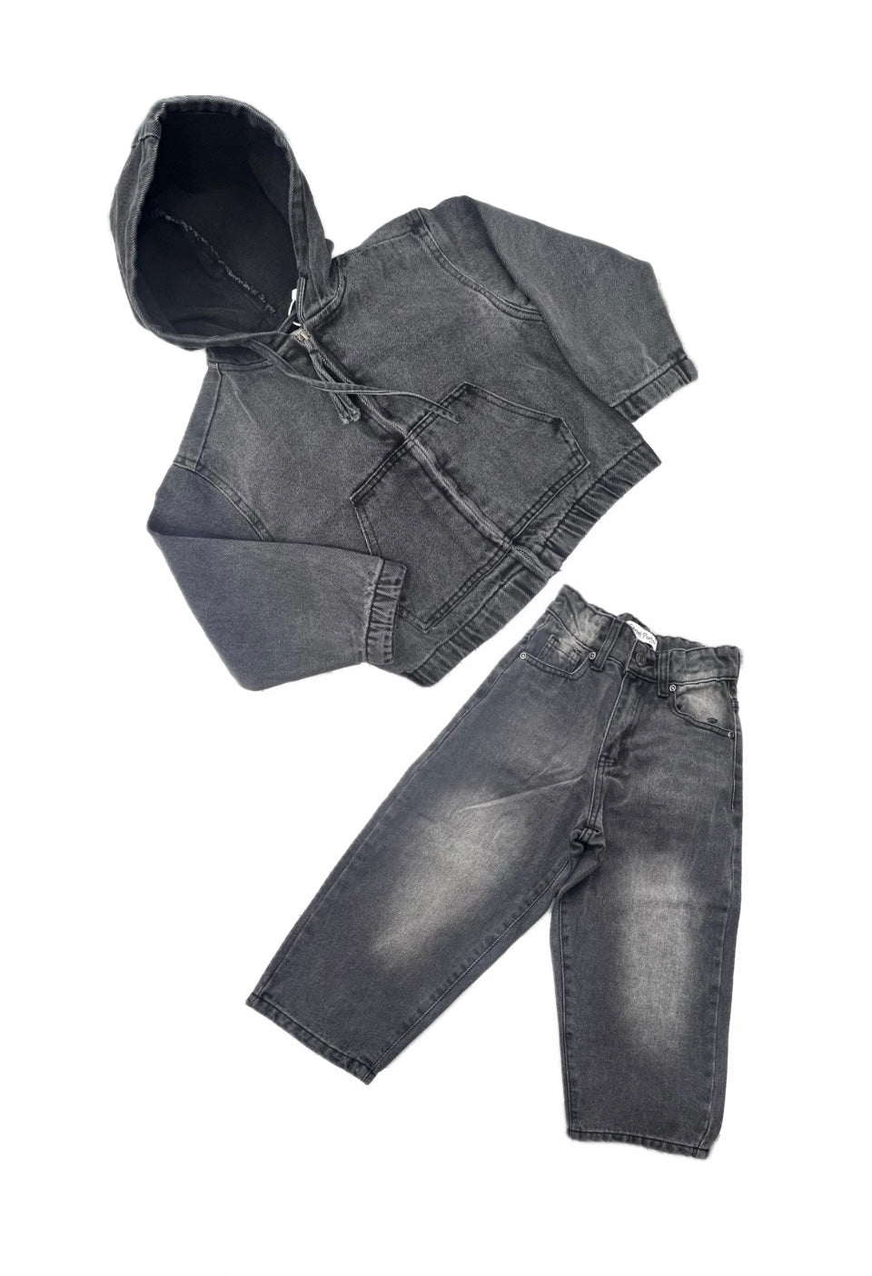 Street Completo Jeans Giubbino e Jeans Da Bambino