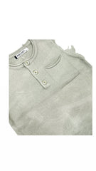 Pullover Serafina Lana Rasata con Taschino Da Neonato