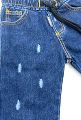 Rebel Jeans Denim con Elastico in Vita Bombastic Da Bambino