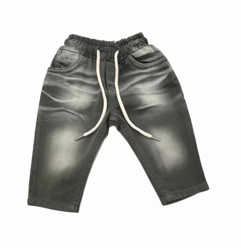 Victor Jeans Verde Sfumato da Neonato