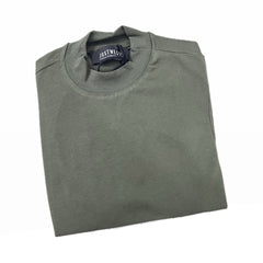 Just West T-Shirt Over Size 100% Cotone Mezzo Collo Da Bambini