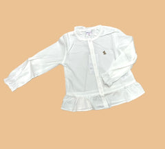 Ativo Camicia Voilant Da Bambina