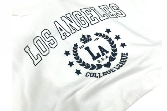 Ativo Felpa College Crop Con Cappuccio Da Bambina