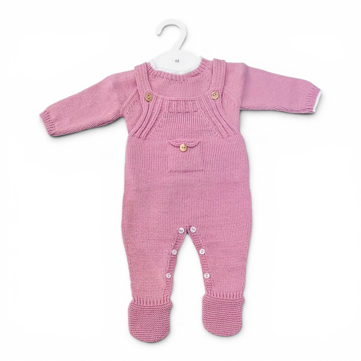 Completo Salopette e Maglia Due Pezzi in m. Lana
