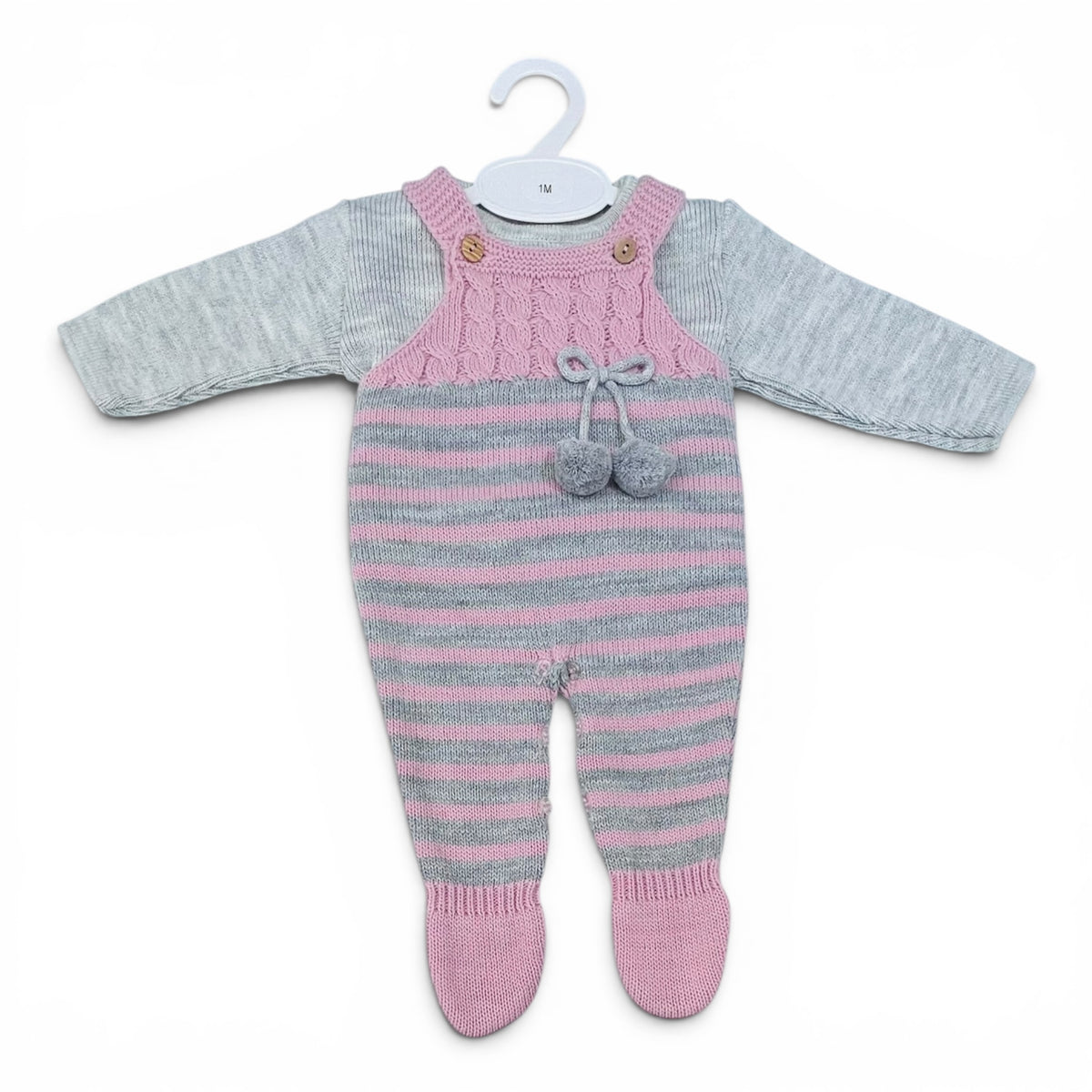 Completo Salopette e Maglia Due Pezzi in m. Lana