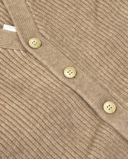 Stelle & Pupi Cardigan in Lana Doppia Morbida Da Neonato