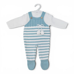 Completo Salopette e Maglia Due Pezzi in m. Lana
