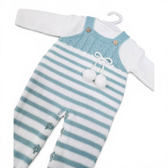 Completo Salopette e Maglia Due Pezzi in m. Lana
