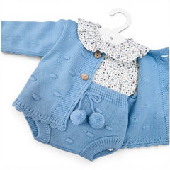 Completo Tre Pezzi Camicia Giacchino Coulotte m. Lana