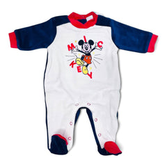 Disney Tutina in Ciniglia Micky Mouse Ricamata Da Neonato