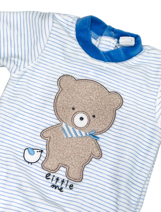 Ellepi Tutina Ciniglia Teddy Bear Da Neonato