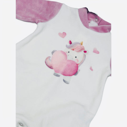 Gary Tutina Unicorno in Ciniglia Da Neonata