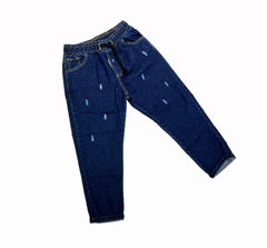 Rebel Jeans Con Elastico in Vita Da Ragazzo