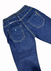 Rebel Jeans Con Elastico in Vita Da Ragazzo