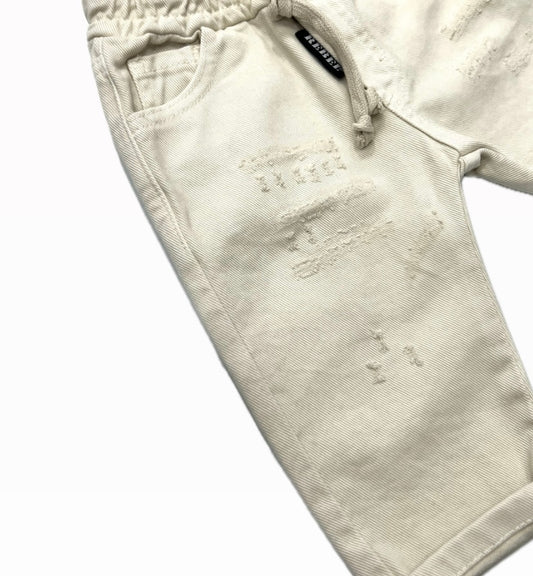 Rebel Pantalone Bull con Elastico in Vita Da Neonato