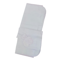 Due Panni Antirigurgito Orso in Pizzo 100% Cotone mis. 70x70