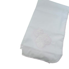 Due Panni Antirigurgito Orso in Pizzo 100% Cotone mis. 70x70