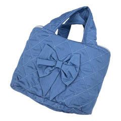 Beauty Con Manici Con Fiocco Sul Davanti Chiusura con Zip Prodotto Artigianale Italiano
