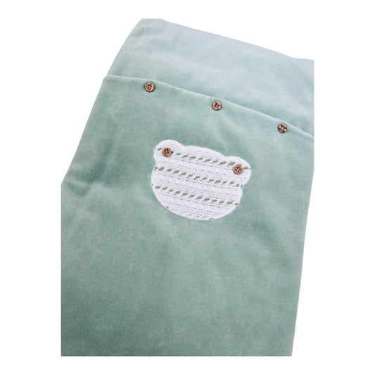 Klaiadì Coperta Ciniglia con Bottoncini