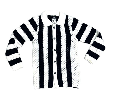 Jasper Polo Cardigan in Lana Ragazzo