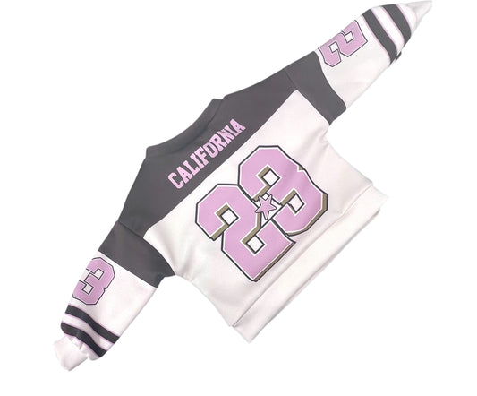 Felpa Maglia Baseball Invernale Da Neonata