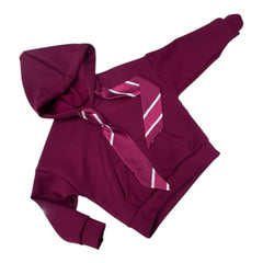 Felpa Foulard Da Neonata Invernale