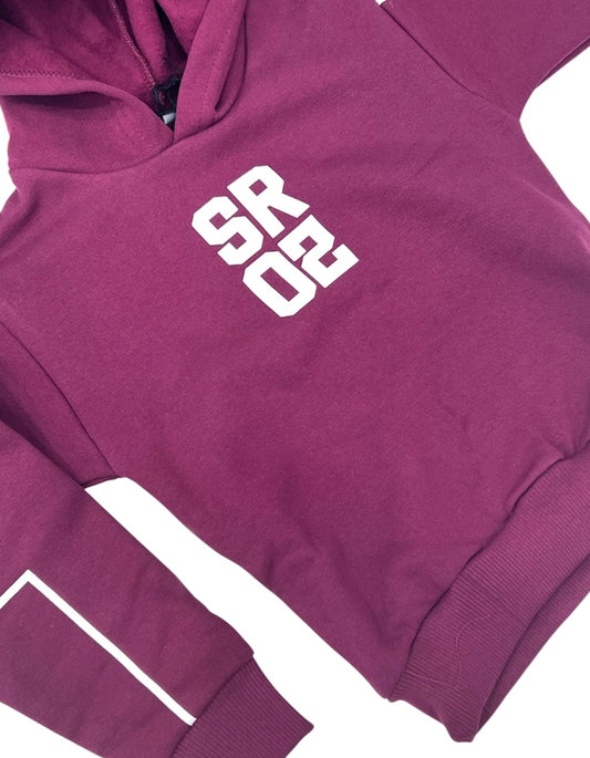 Felpa Con Cappuccio Da Bambino Invernale con Stampa