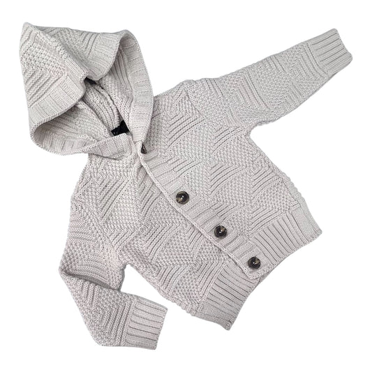 Attuality Cardigan m. Lana con Cappuccio Da Bambino
