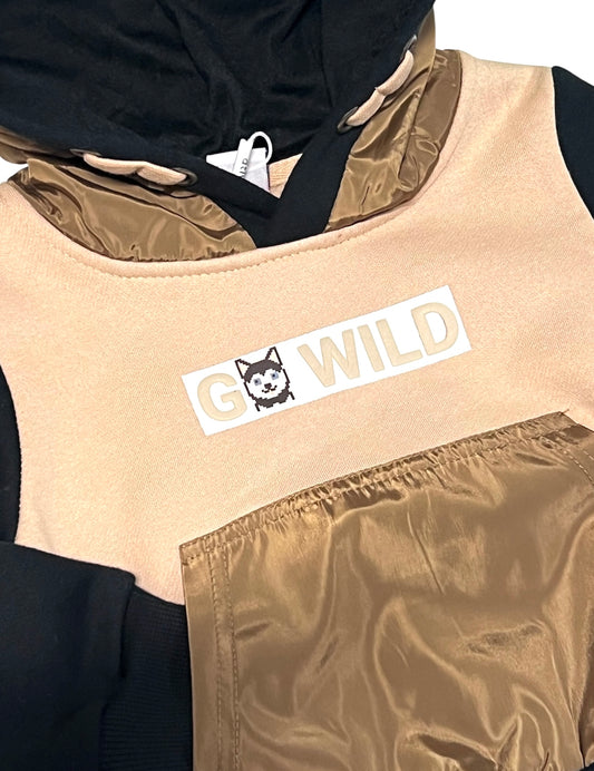 Ativo Felpa Neonato Con Cappuccio E Tascone Invernale