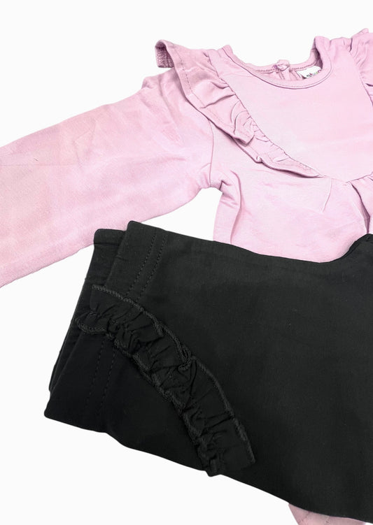 Ativo Completo con Leggings Da Neonata Invernale