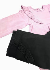 Ativo Completo con Leggings Da Neonata Invernale